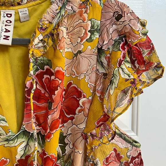 Anthropologie Flutter Sleeve Dress - Picture 7 of 8